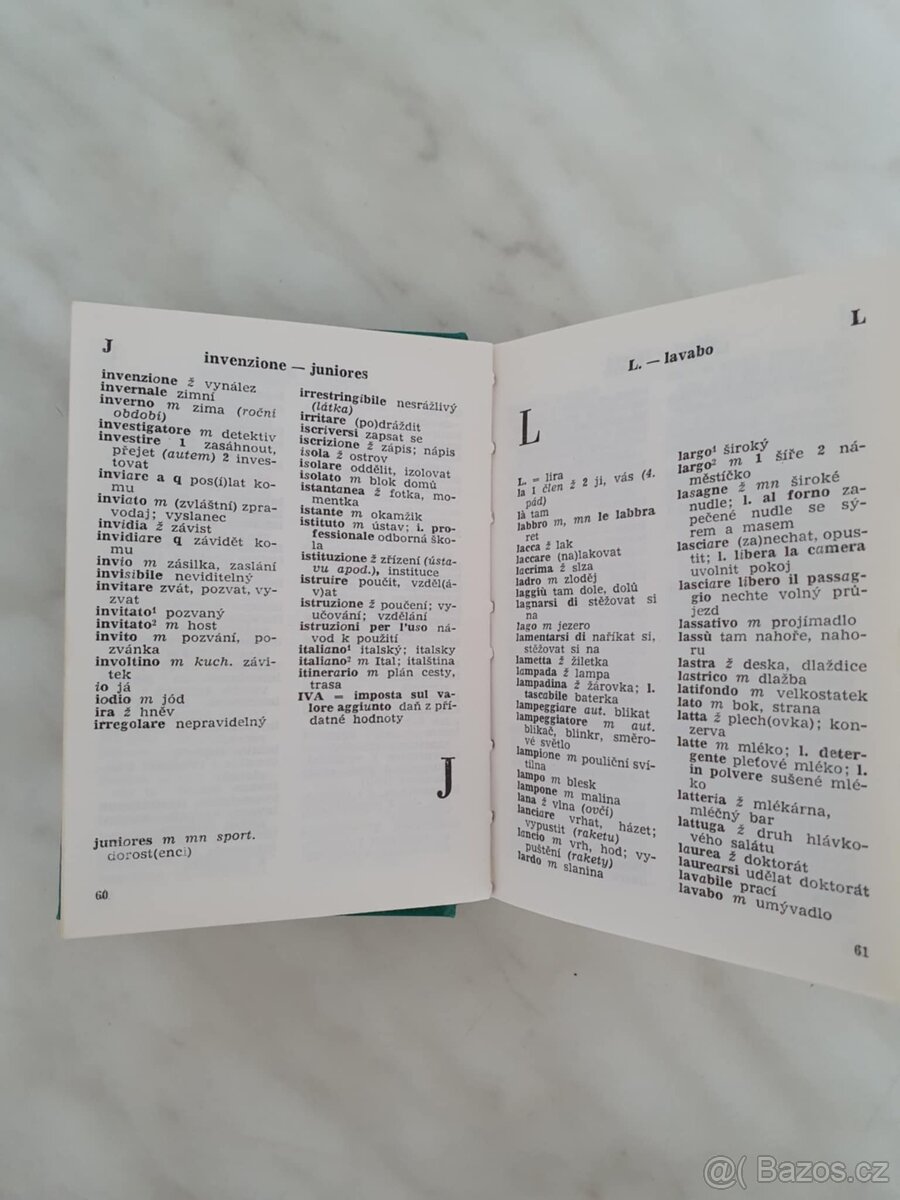 Česko-italský kapesní slovník - 3