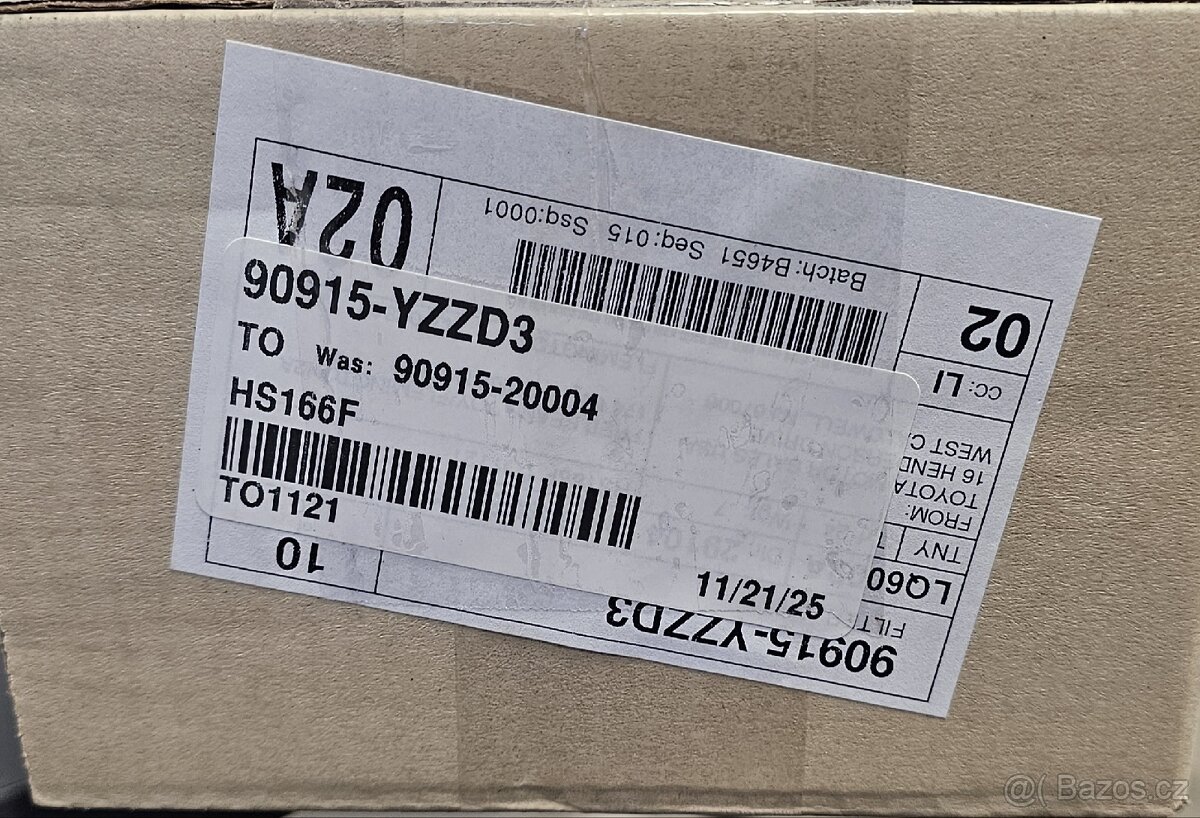 Filtry Toyota 90915-YZZD3 - 3