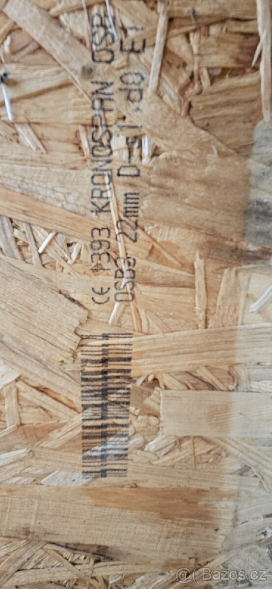 OSB desky 22mm - 3