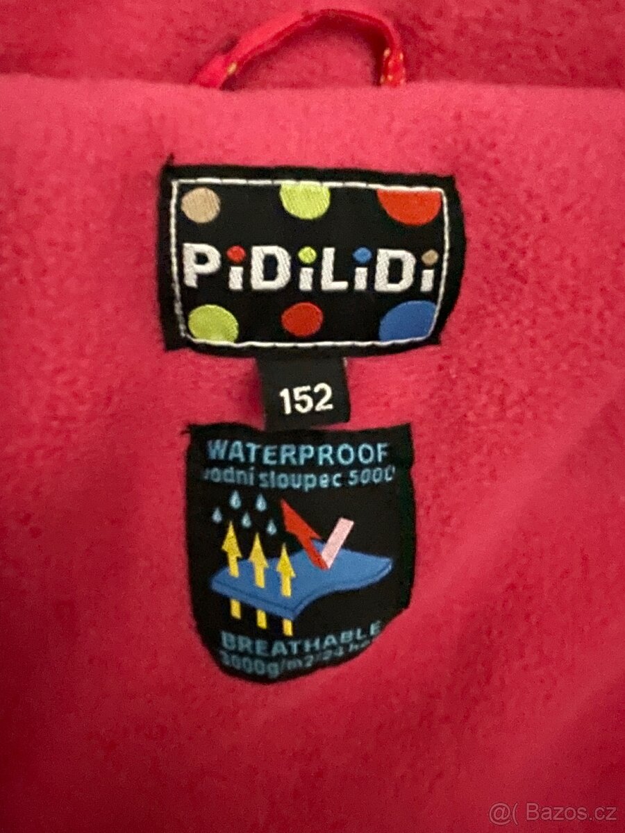 Lyzarska bunda PIDILIDI vel 152 - 3