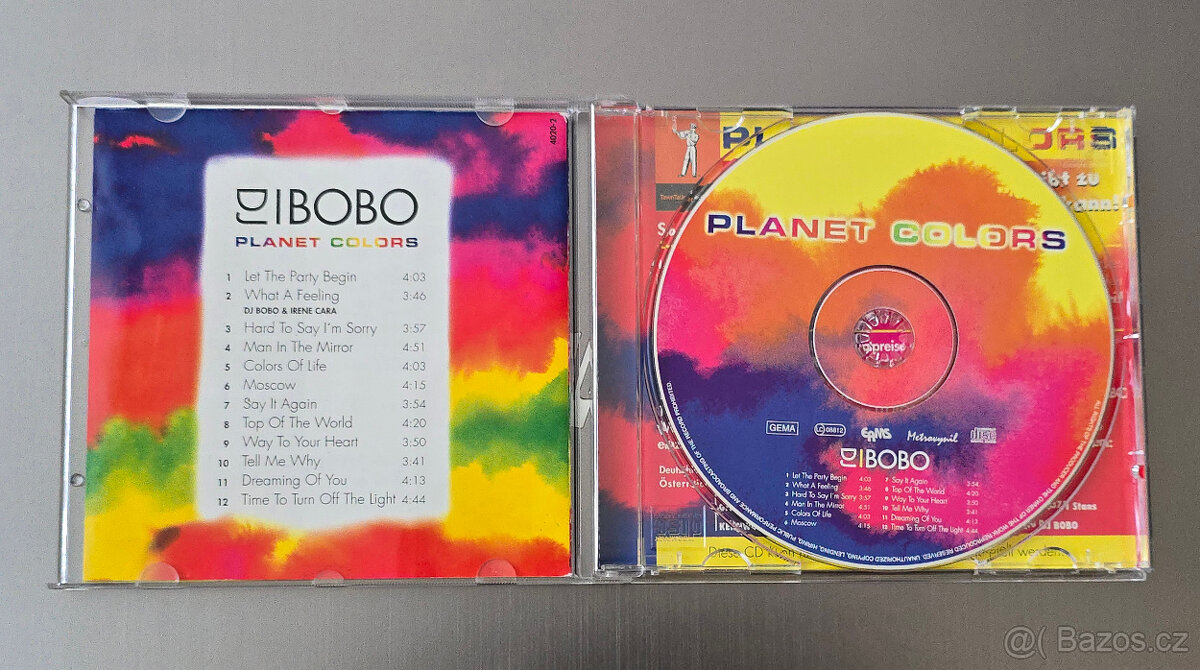 DJ Bobo - PLANET COLORS (CD, 2001, bonus edition) - 3