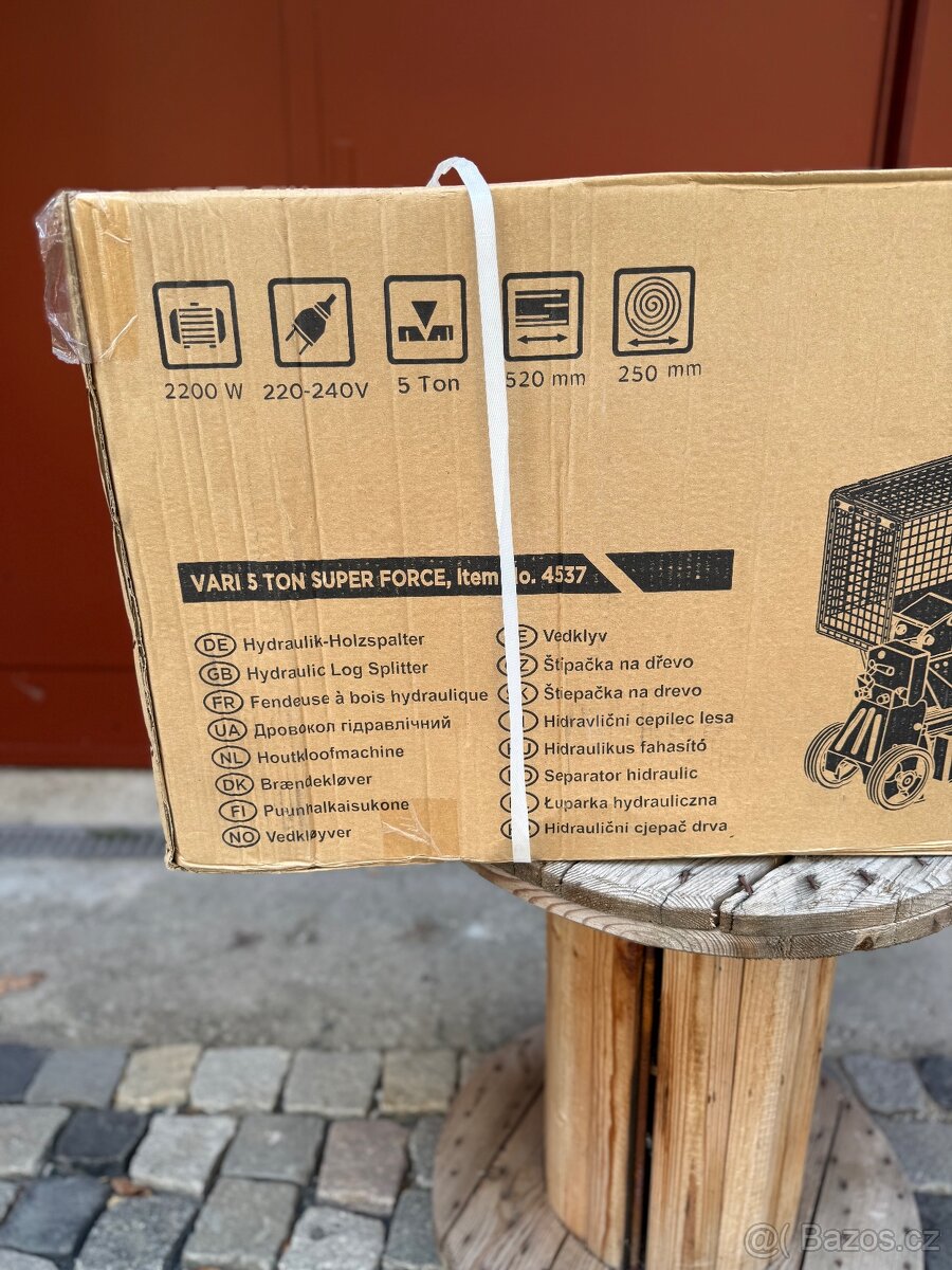 Štiepačka na drevo VARI 5 TON SUPER FORCE - 3
