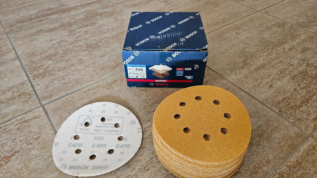 Bosch Expert brusny papir C470 prumer 125 - 3