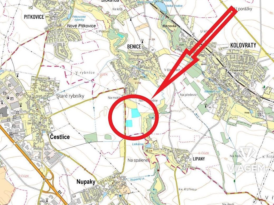 Pole 29 601 m², Podíl 8 % o výměře 2 467 m² - 3
