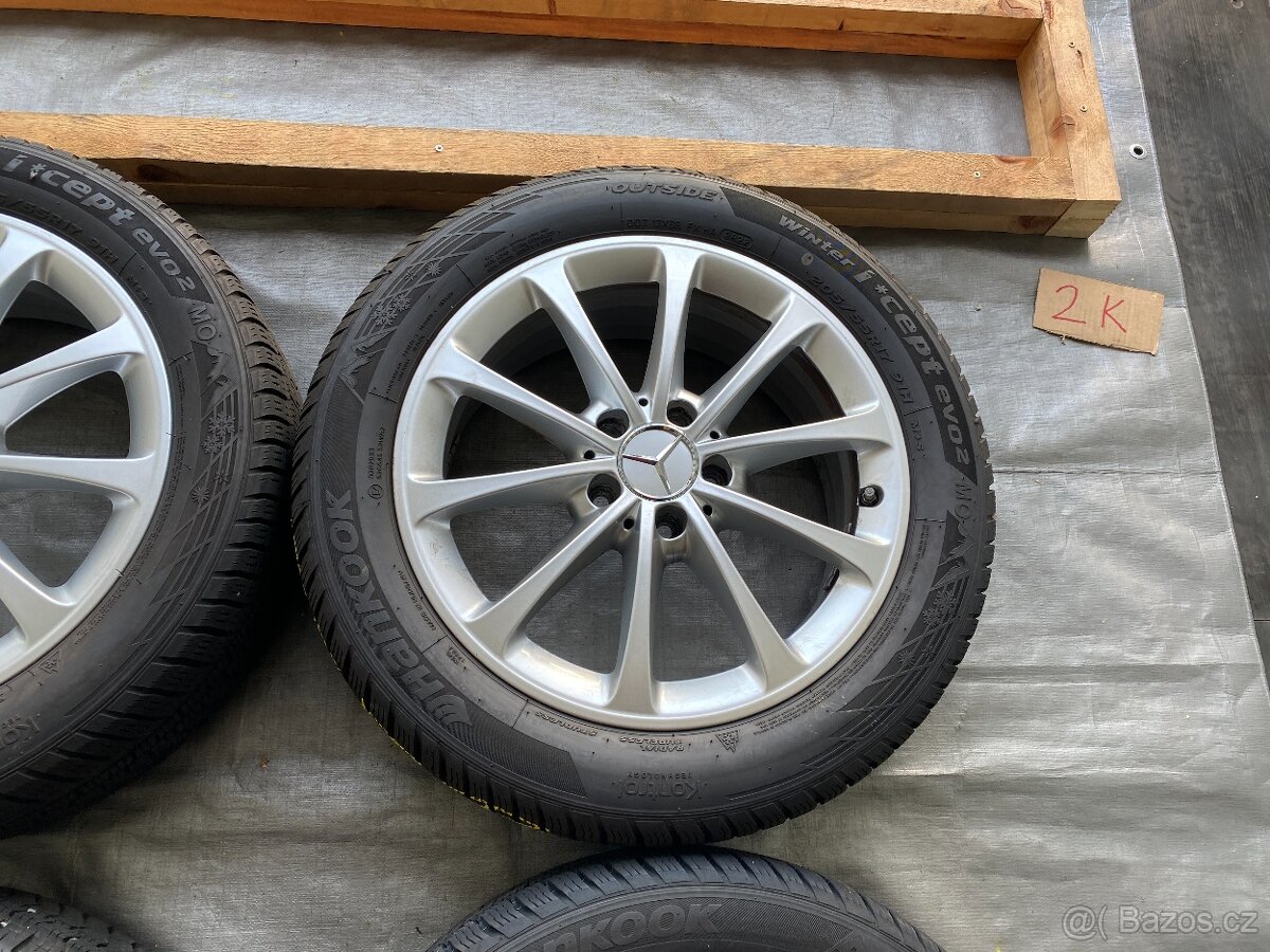 17 alu org. Mercedes 5x112 mm + TPMS - 3