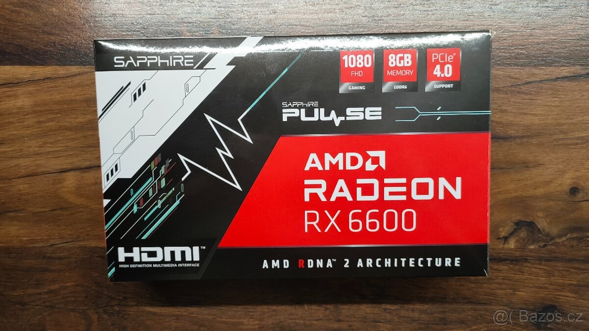 SAPPHIRE PULSE RADEON RX 6600 8GB - 3