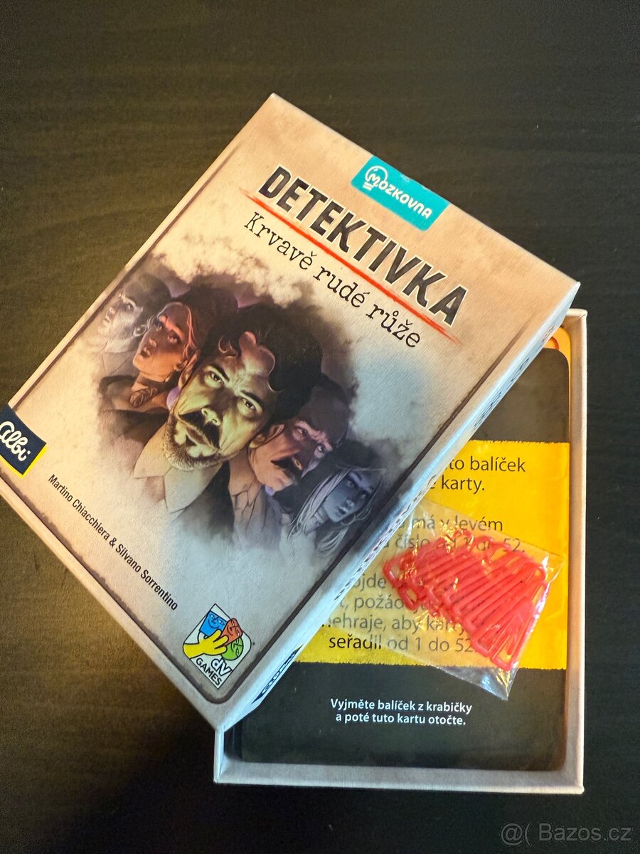 Hra - detektivka krvavě rudé růže - 3