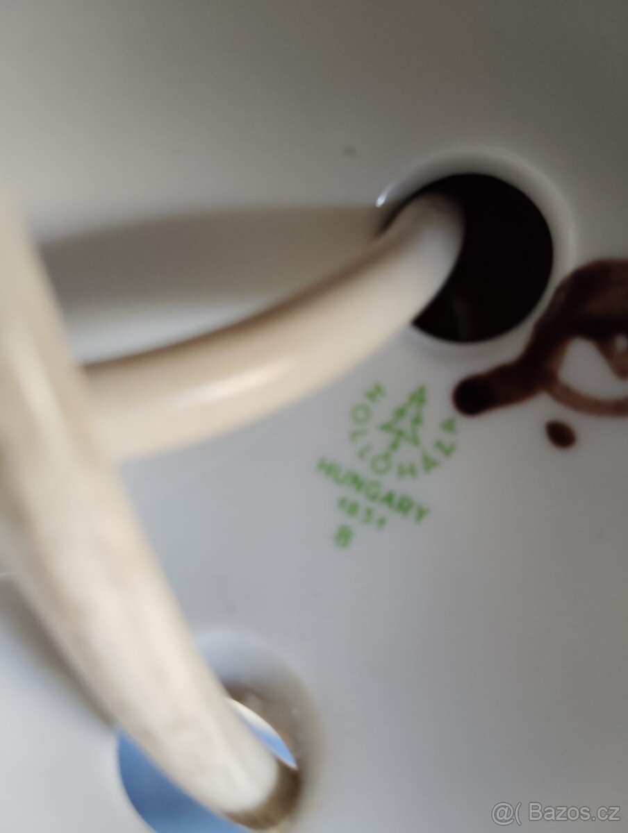 Stolní lampa - porcelán - VÝŠ:43 cm. - 3