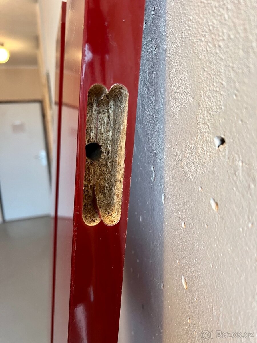 2ks Police 180x20x4 cm červená lesk - 3