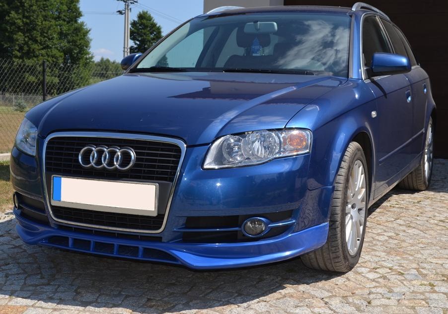 Audi A4 B7 (04-07) přední tuning spoiler, vzhled S-LINE - 3