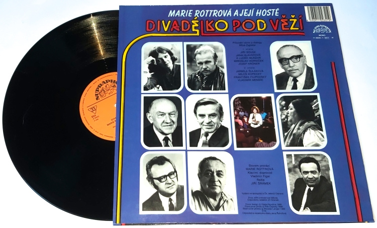 Marie Rottrová – Divadélko Pod Věží 1988 EX, VYPRANÁ Vinyl - 3