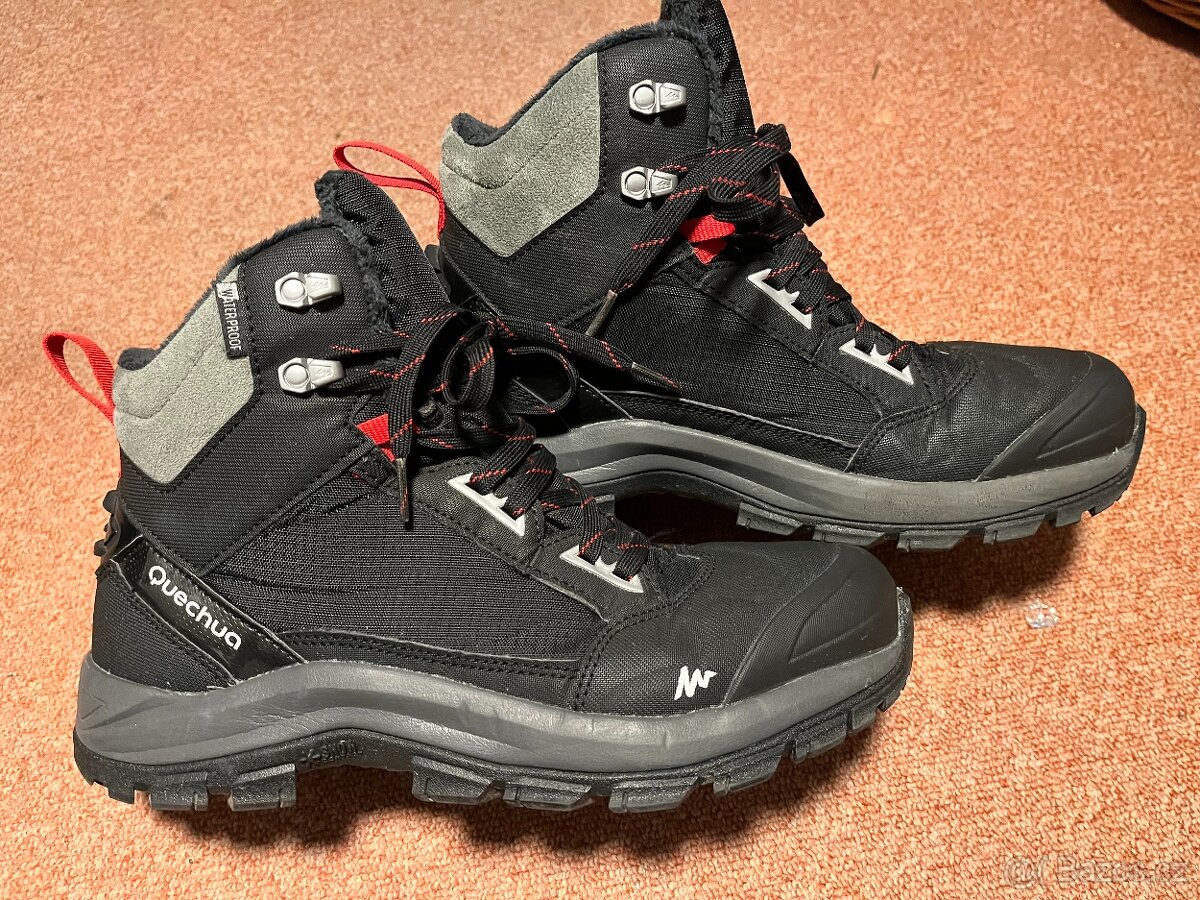 pánské / chlapecké zimní nepromokavé boty Quechua vel. 42 - 3