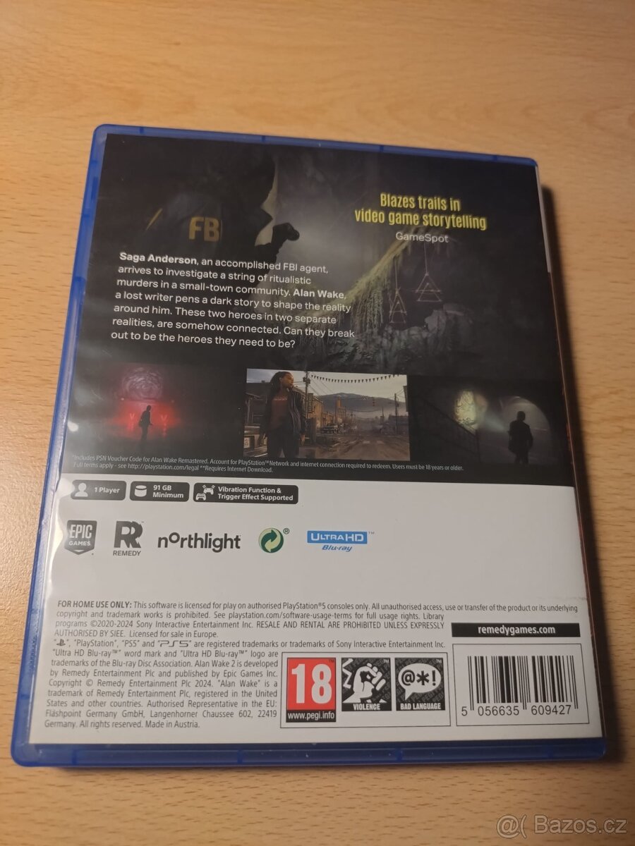 Alan Wake 2 (Deluxe Edition) PS5 - 3