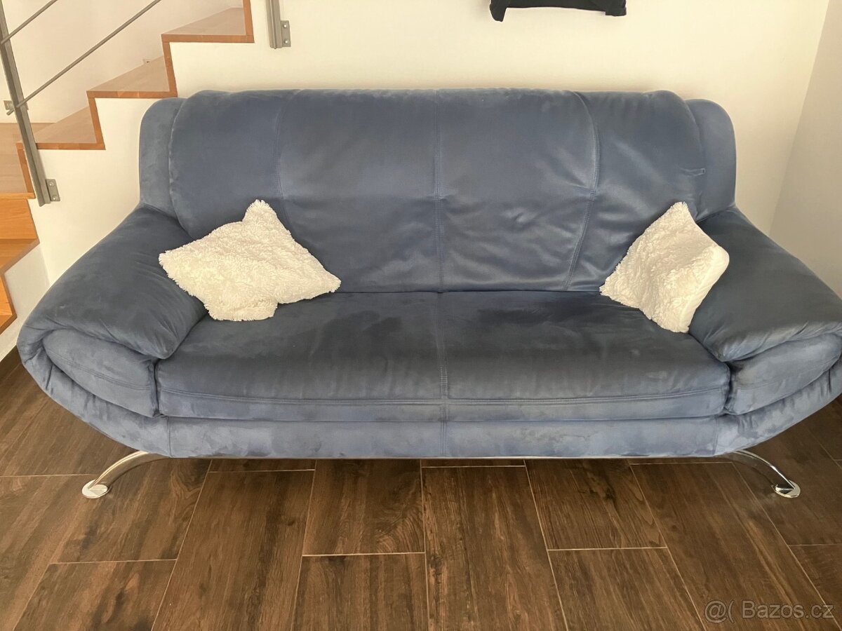 Sedaci souprava modra 3+2+1 - 3