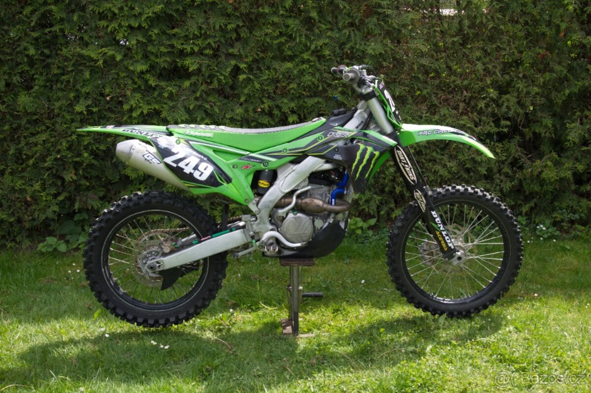 Prodám Kawasaki KX250F, r.v. 2019 – TOP stav
