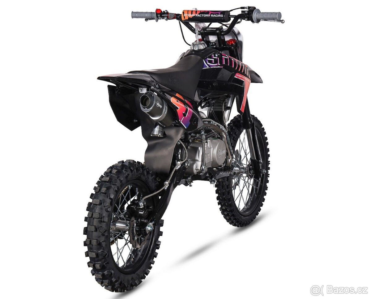 Pitbike Stomp Z3-140 BW, kola 17x14 + DNM