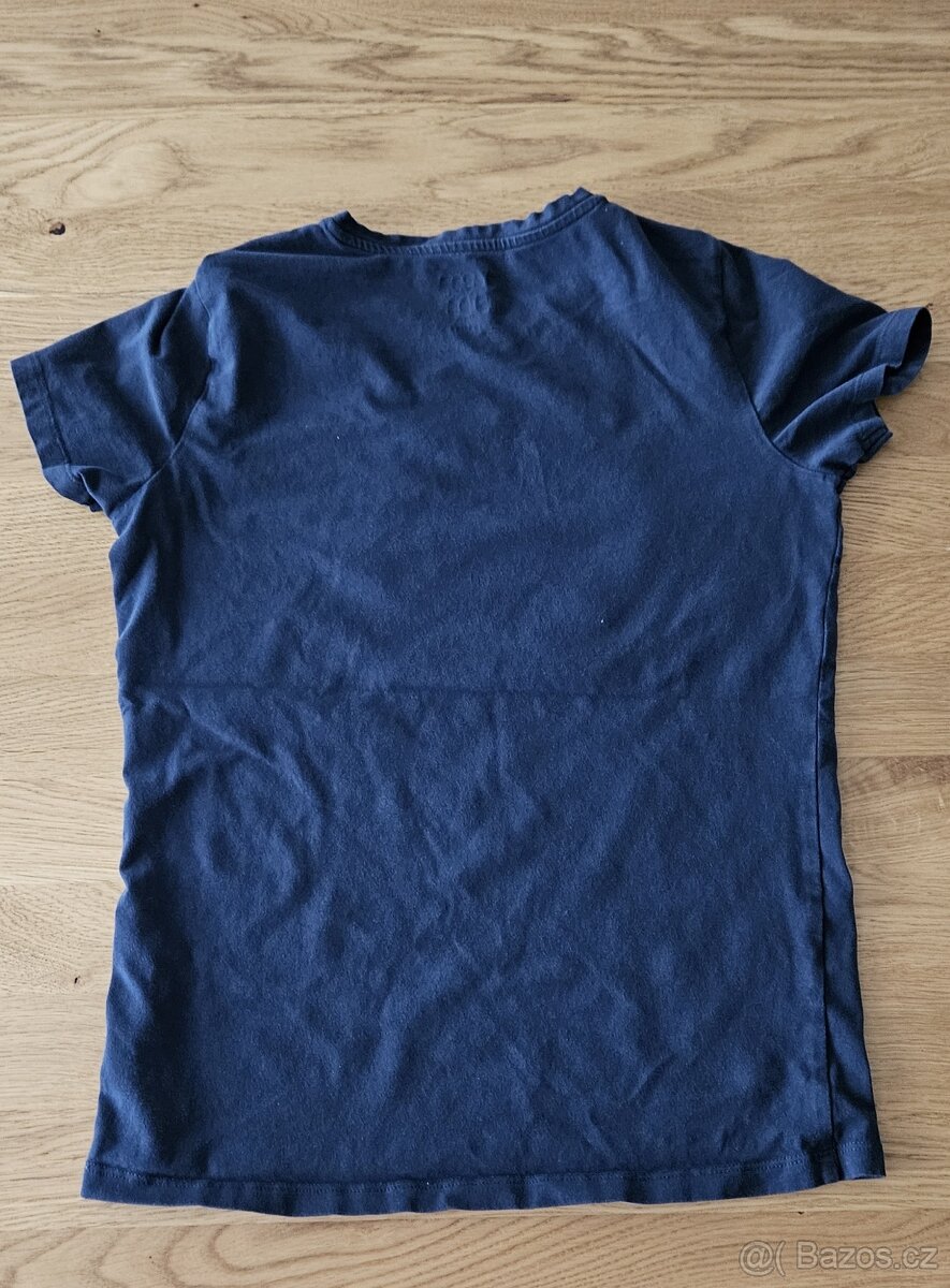 Dívčí modré tričko Tchibo vel. 146/152 - 3