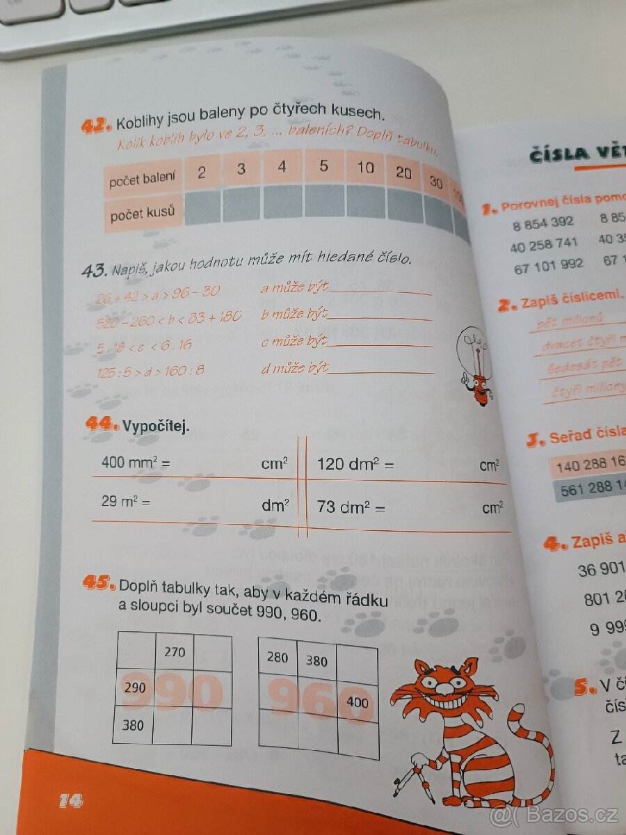 Knížka Matematika procvičování 5. třída - 3