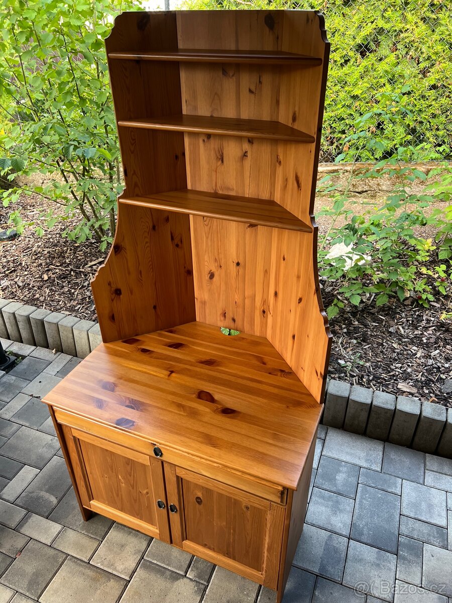 Rohová skříň Ikea Leksvik - 3