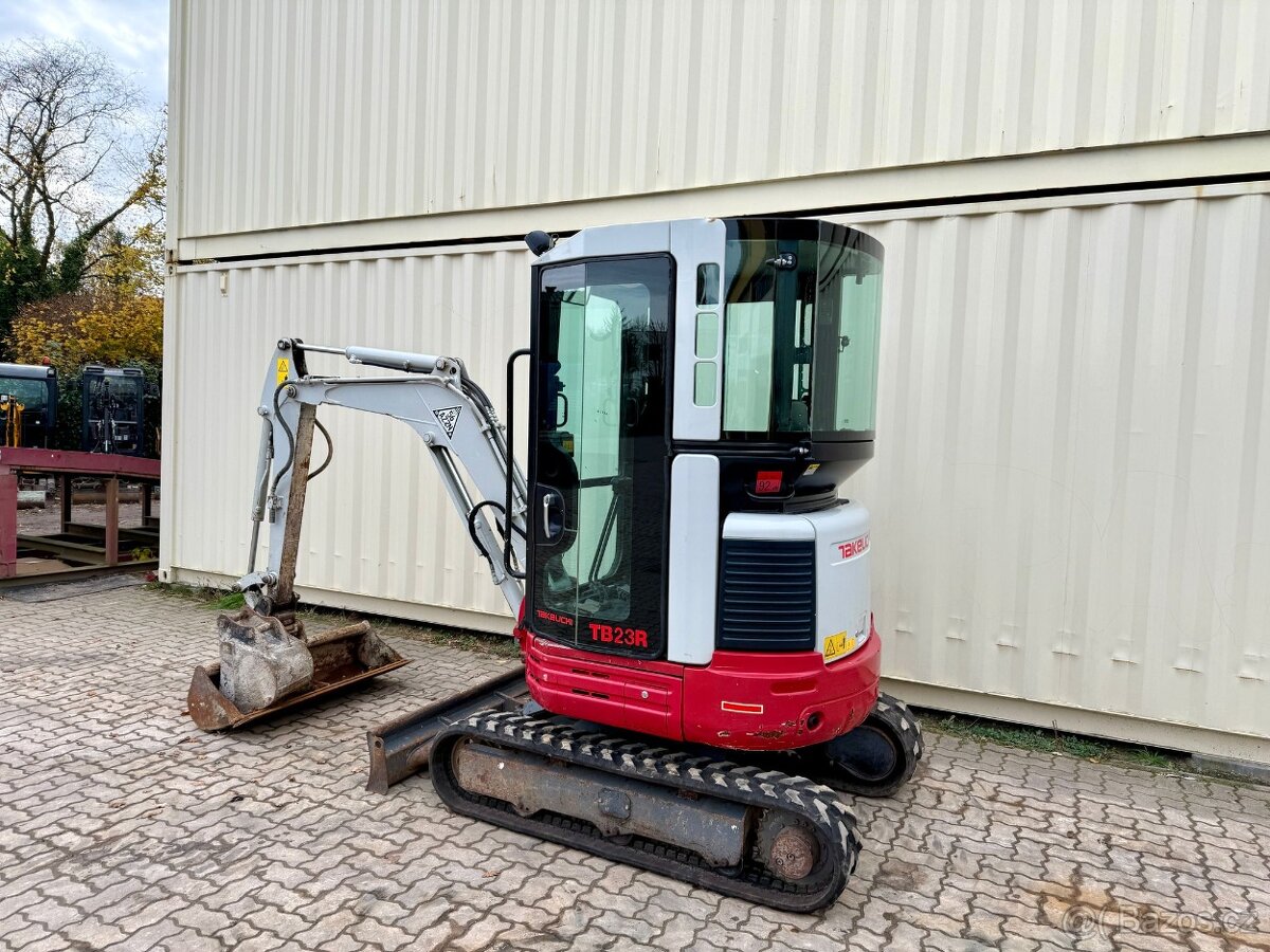 Minibagr Takeuchi TB23R - 3
