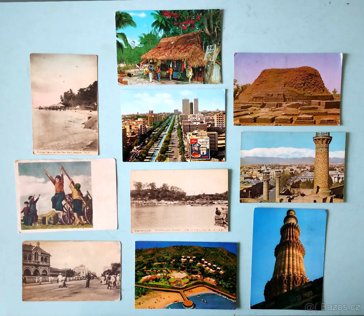 Staré pohlednice a průvodce cizina - 3
