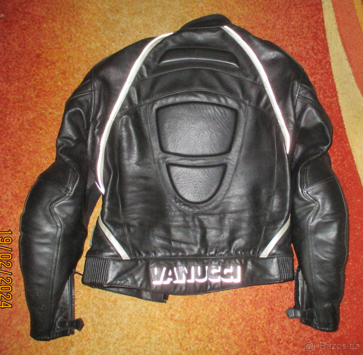 Dvoudílná kožená moto kombinéza VANUCCI - 3