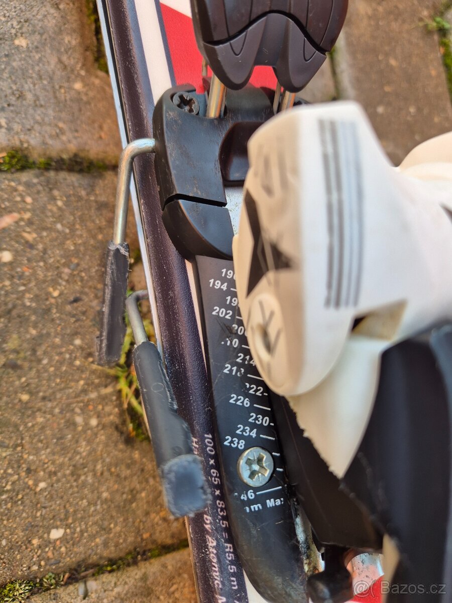 Dětské lyže 90 cm + lyžáky 19 cm - 3