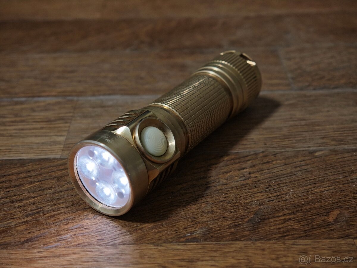 Emisar D4V2 Brass Quad 18650 Flashlight Nichia 519A - 3