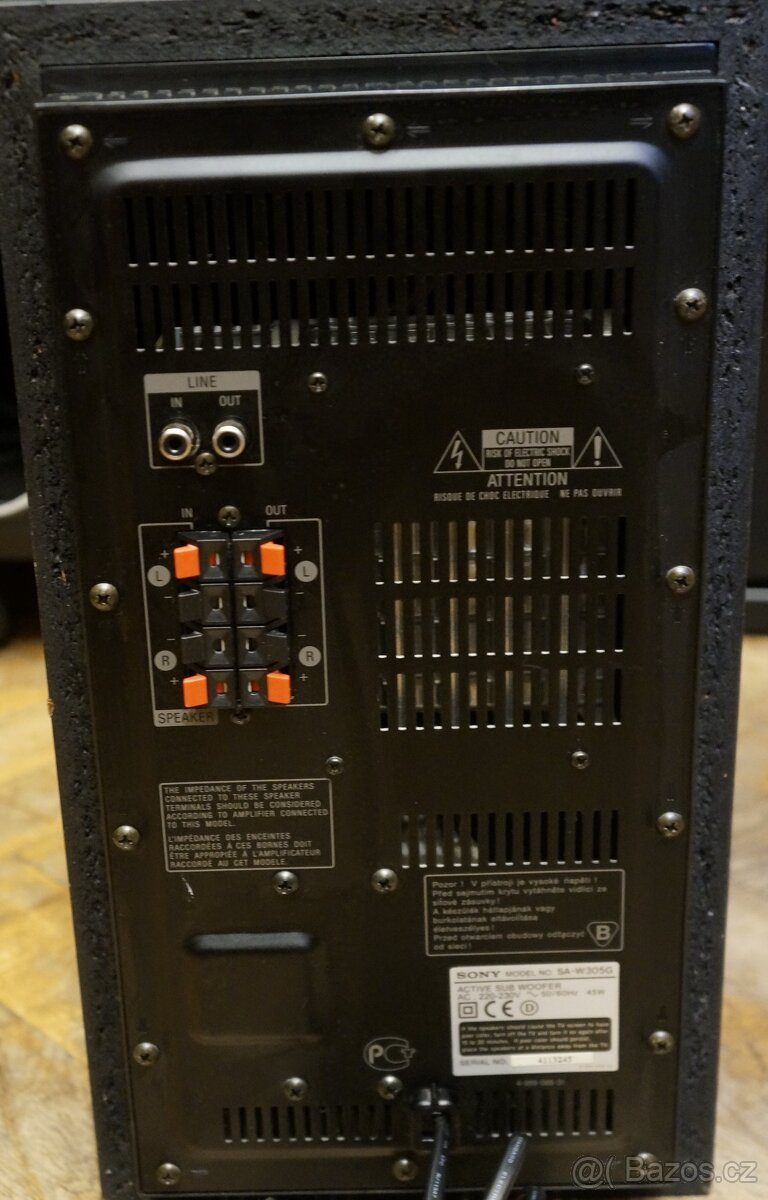 SONY SA-W305G AKTIVNÍ SUBWOOFER - 3