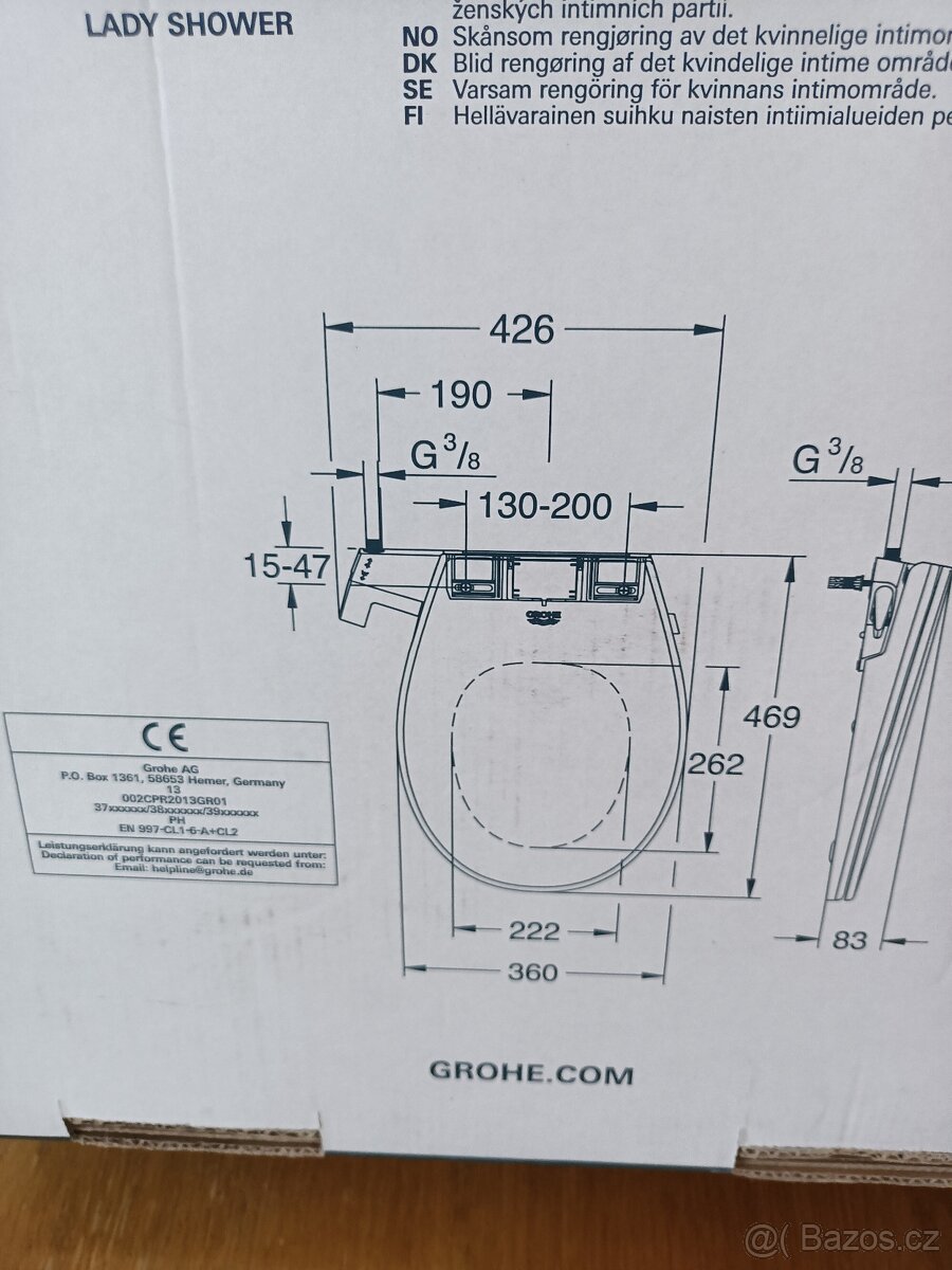 Bidetové sedátko - 3