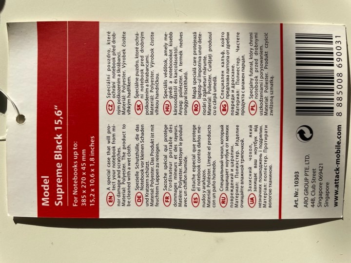 Pouzdro na notebook nové, nepoužívané - 3