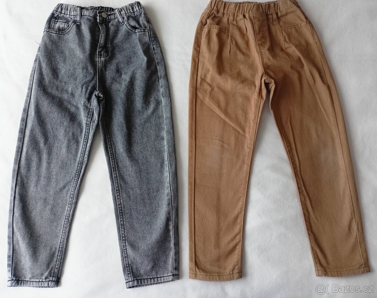 2x dětské džíny, vel.128/134 (8-9 let) - 3
