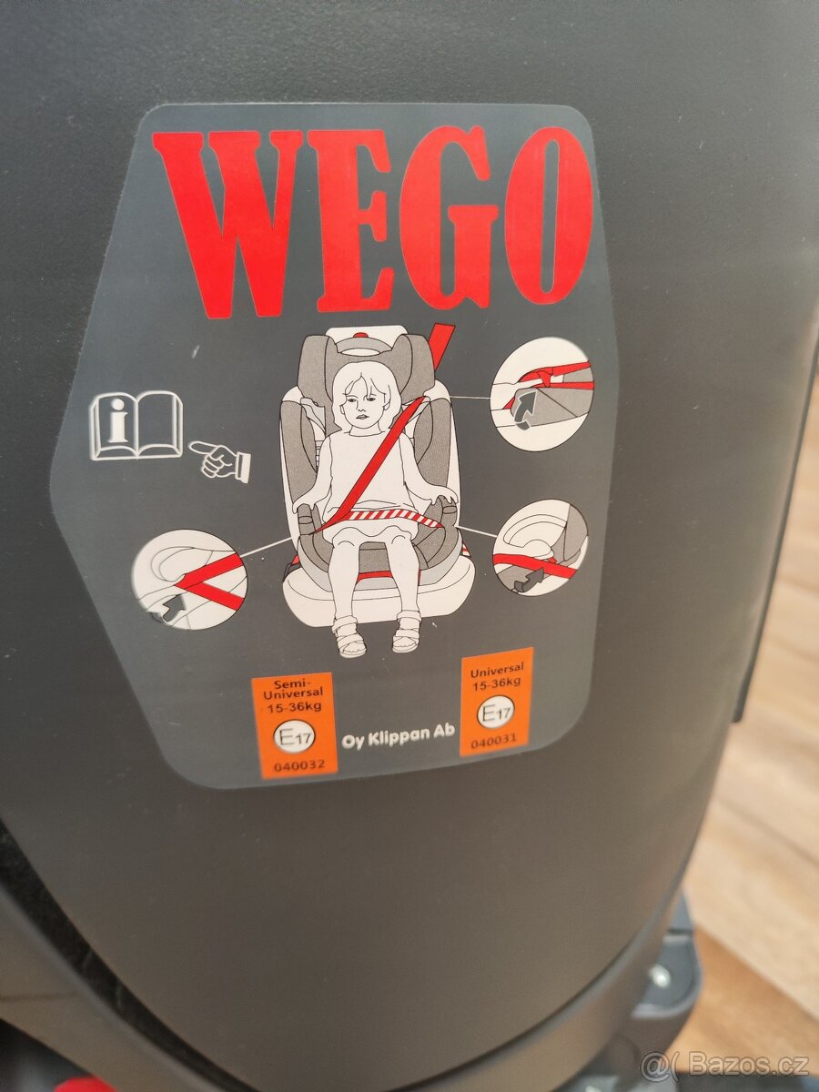 Autosedačka Klippan Wego - 3