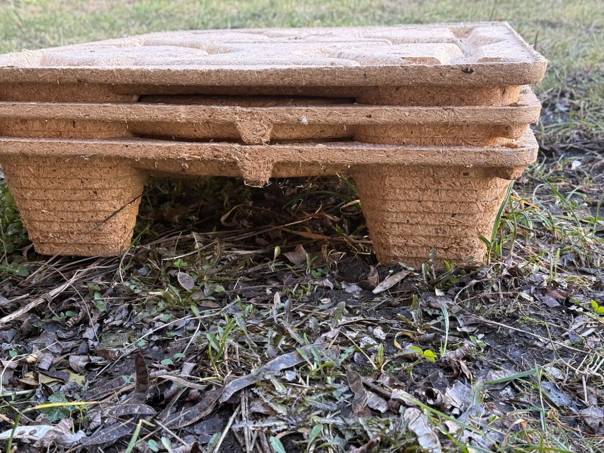 Lisované palety 60x80 cm, 10 ks - 3