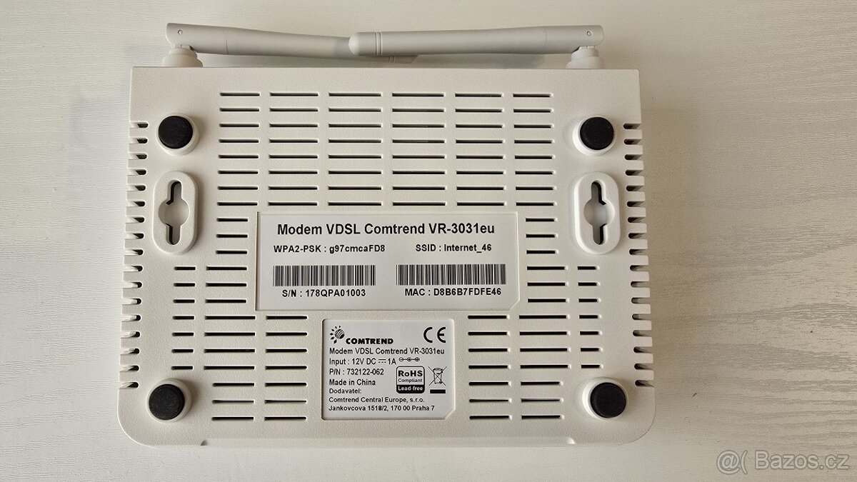VDSL modem/router COMTREND VR-3031eu - 3