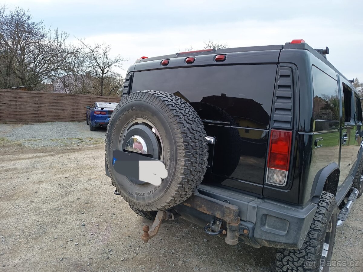 Prodam rezervu s drzakem hummer h2 - 3