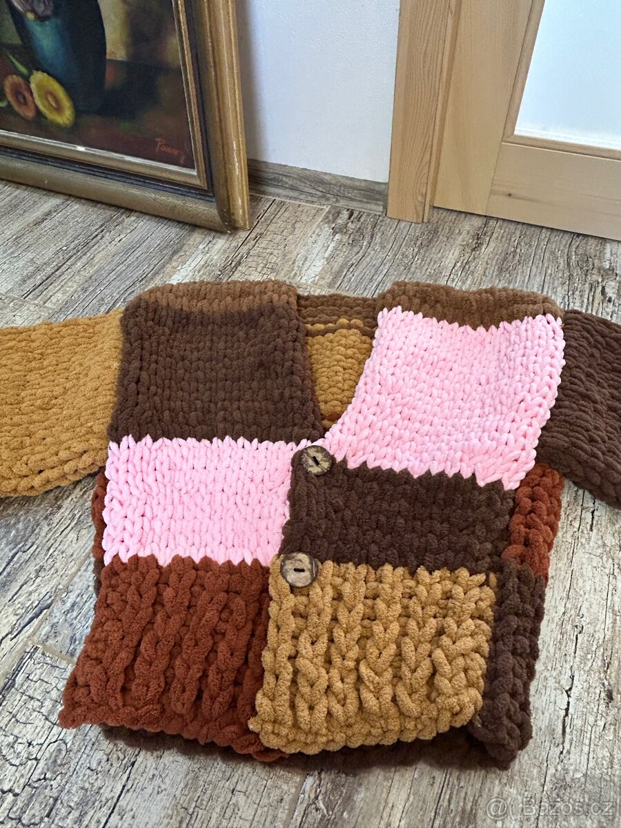 Ručne robený kardigan/sveter - 3