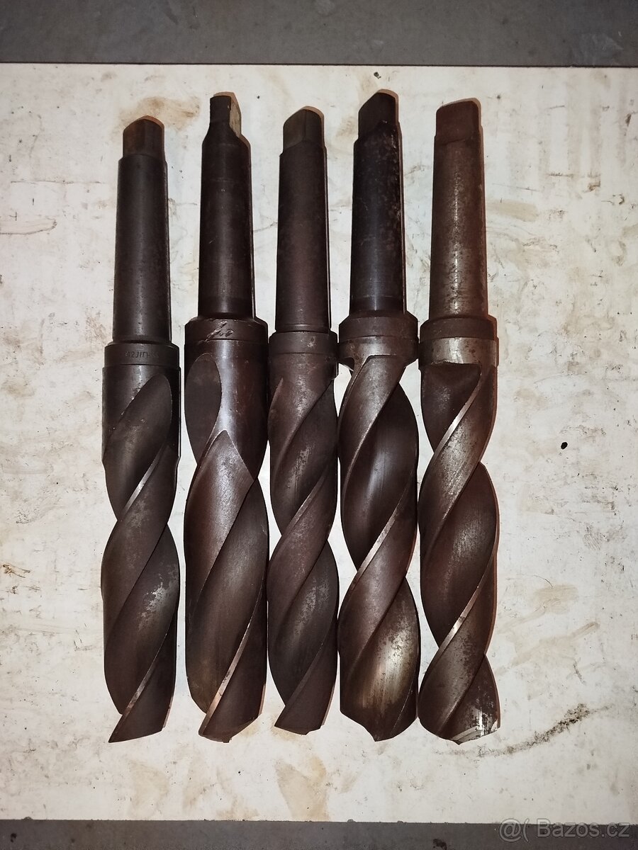 Vrtáky morse 5 ks - 3