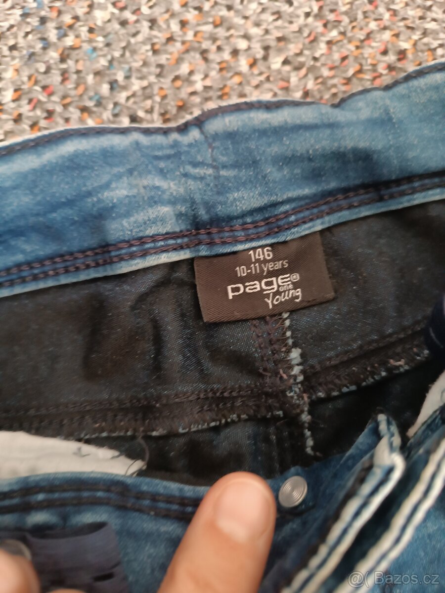 Džíny, rifle vel. 146 Page one Young - 3