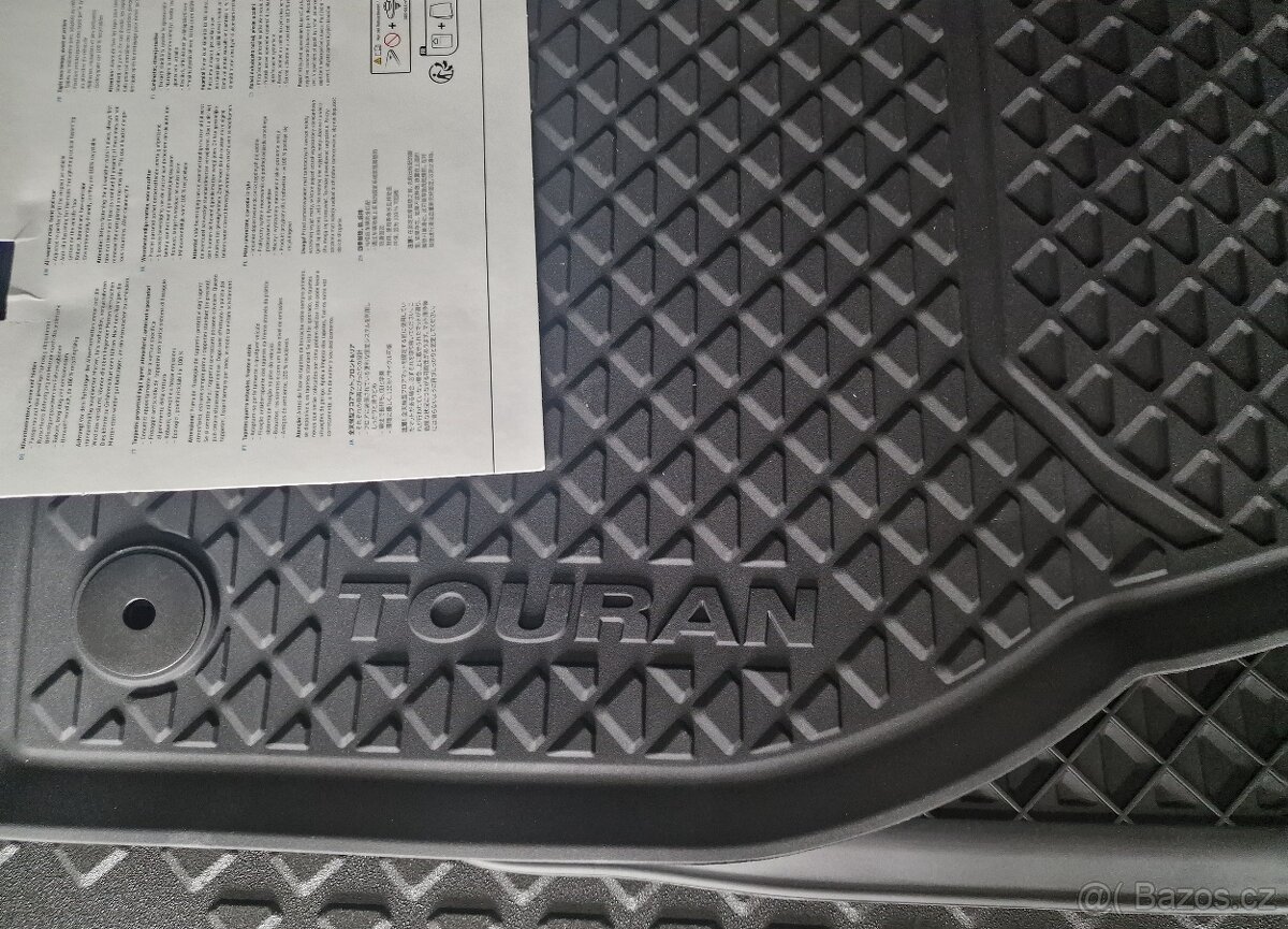Gumové koberce originál - VW Touran - 3