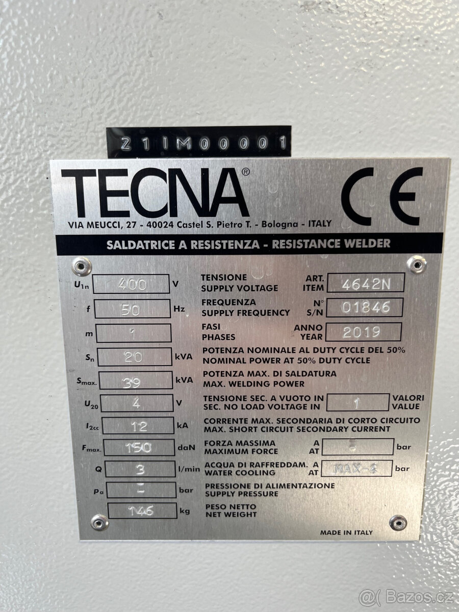 Stojanová bodovka TECNA 4642 (20 kVA) - 3