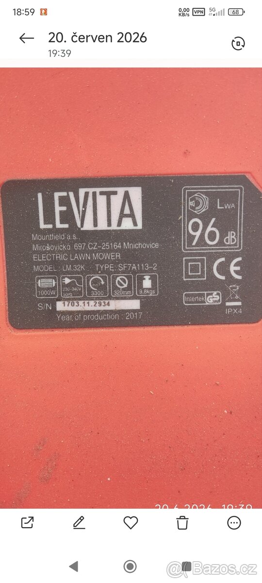 Elektrická sekačka Levita - 3