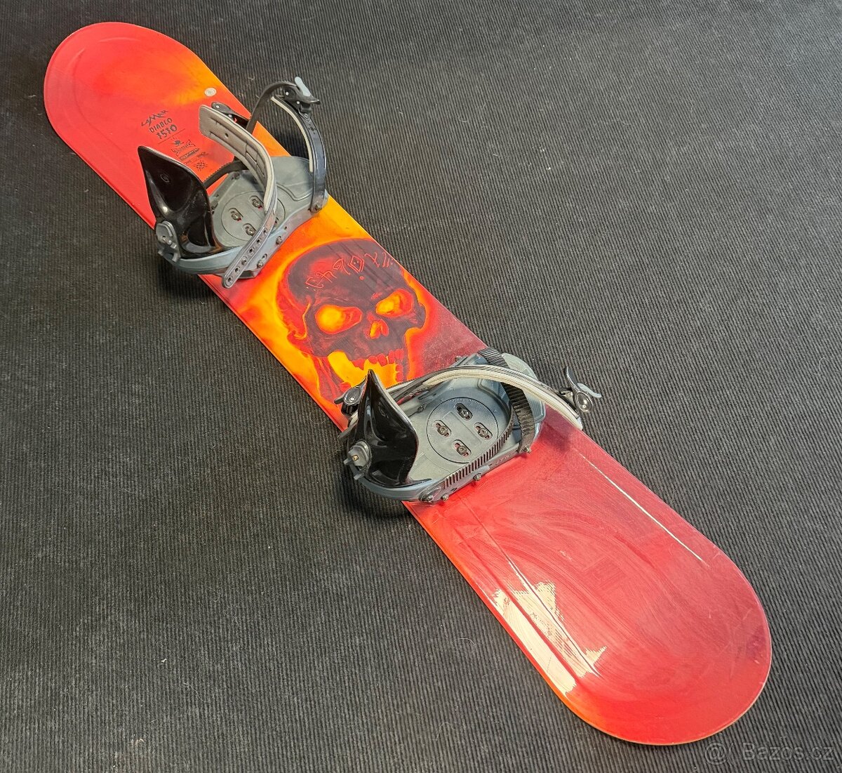 Snowboard 150cm s vázáním - 3
