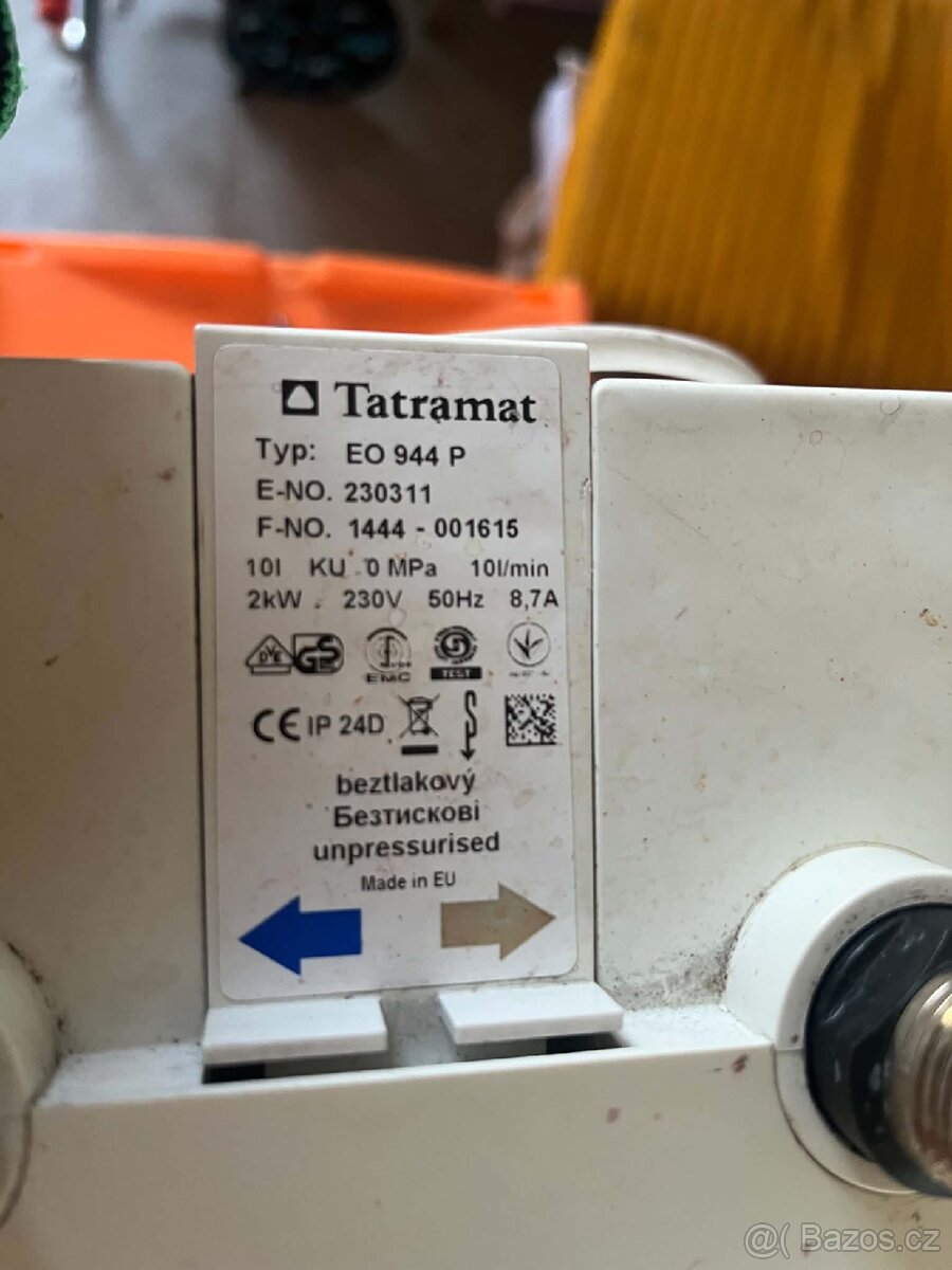 Tatramat ohřívač vody 10l - 3