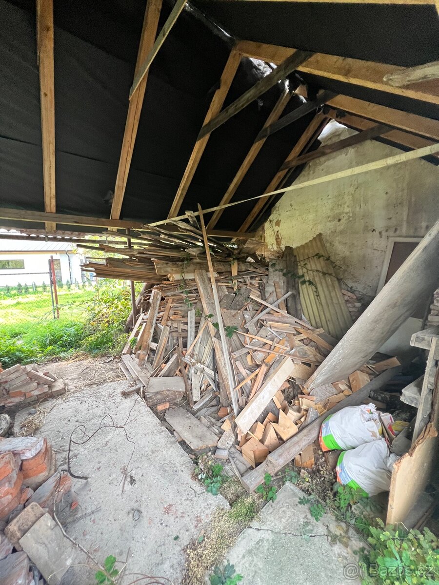 Dřevo - staré desky a odřezky - 3