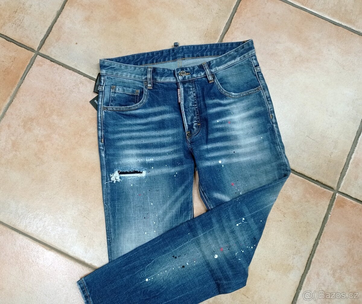 NOVÉ džíny Dsquared2 - 52 (L) - 3