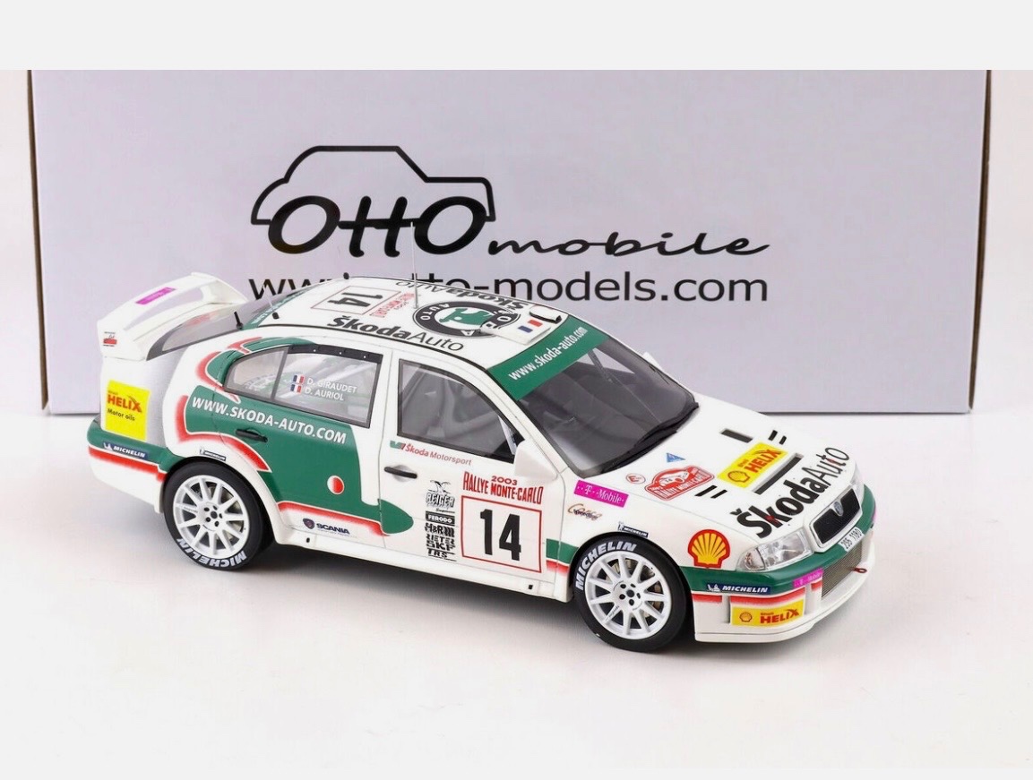 Škoda OCTAVIA WRC OTTOMOBILE 1:18 nové - 3