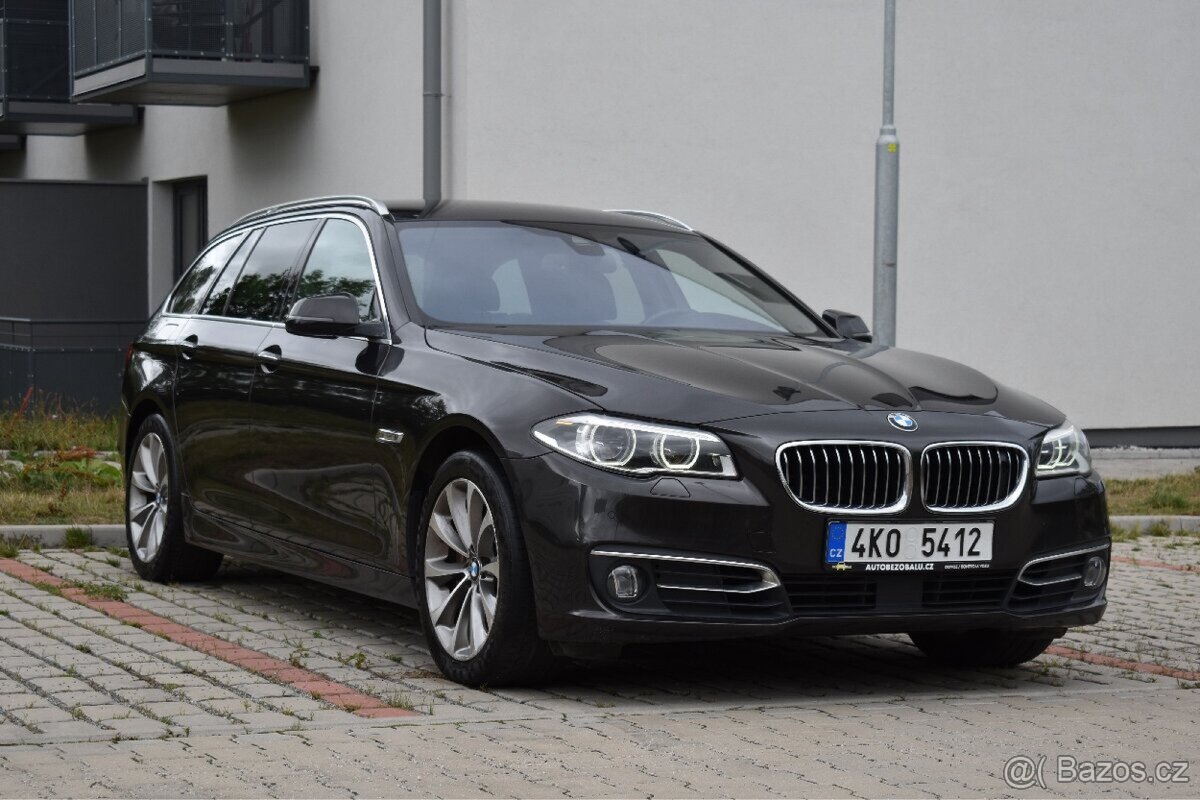 BMW 530d F11/2016/190kW/Luxury/1.majitel/ČR/head-up/kůže - 3