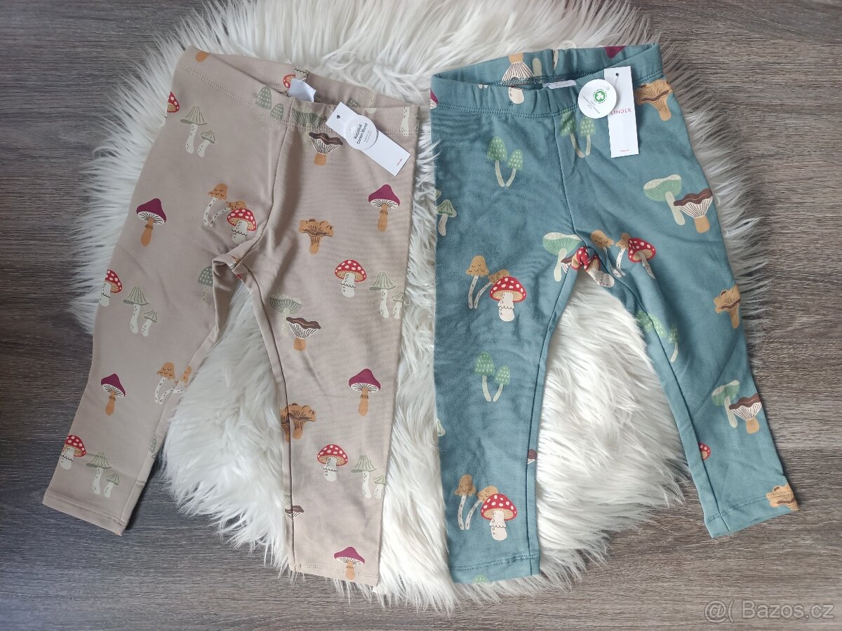 Tričko a legíny Lindex houby vel 92 - 3