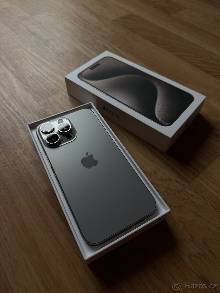 Apple iPhone 15 Pro Max 512GB přírodní - 3